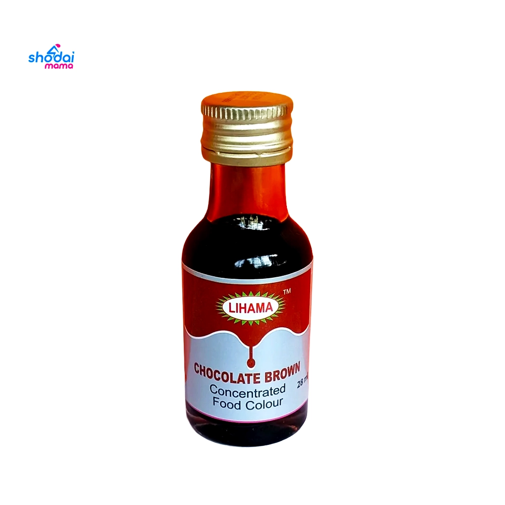 Lihama Concentrated Food Colour Chocolate Brown 28ml